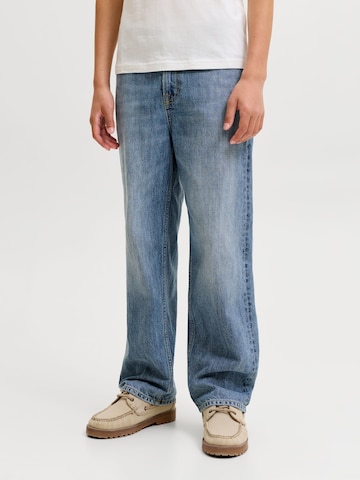Jack & Jones Junior Baggy Džíny 'JJIALEX JJORIGINAL' – modrá: přední strana