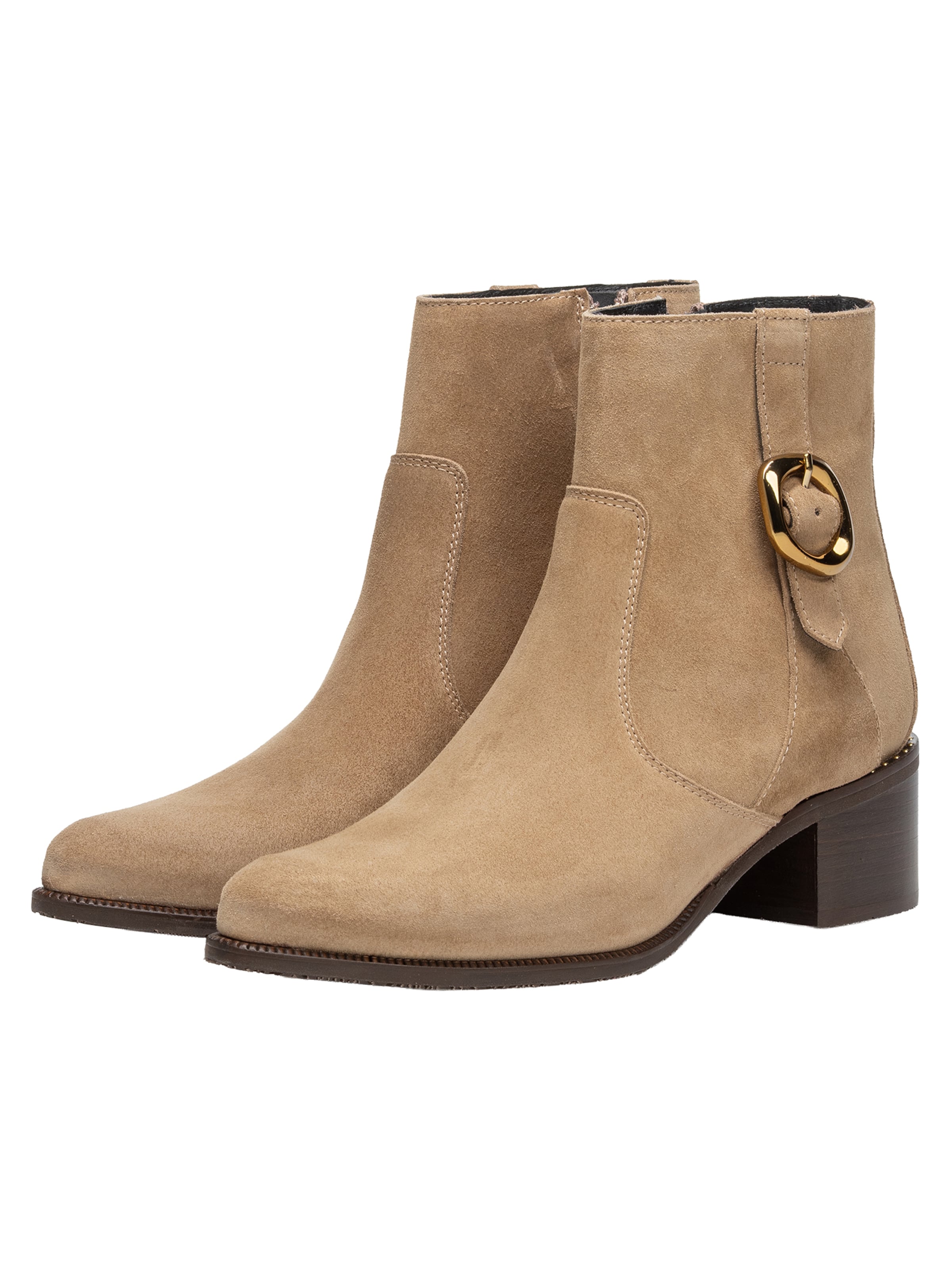 Floris van Bommel Ankle Boots  ' EVI 05 ' in Braun