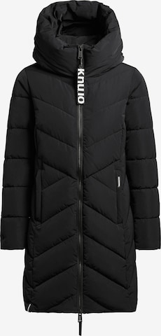 Manteau d’hiver ' DARKA ' khujo en noir : devant