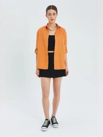 MixRay Blouse 'Hemden' in Orange