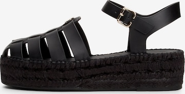 TOMMY HILFIGER - Sandalias 'Authentic' en negro: frente