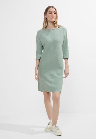 CECIL Knitted dress in Green: front
