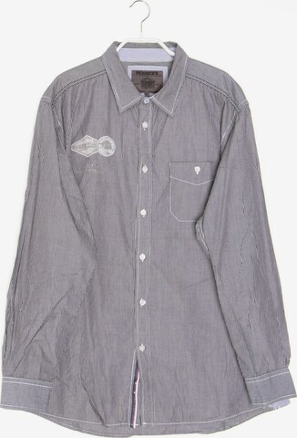 PADDOCKS Button Up Shirt in XL in Grey: front