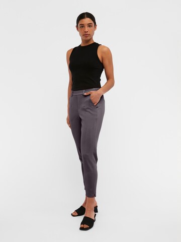 OBJECT - Tapered Pantalón 'Lisa' en gris