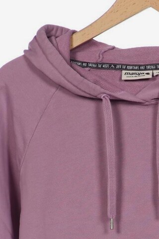Maloja Sweatshirt & Zip-Up Hoodie in M in Pink