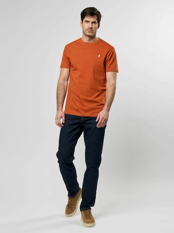 MCS Regular fit Shirt 'Texas' in Oranje