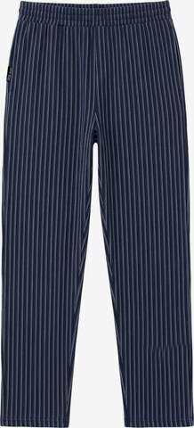 Pantalon de pyjama ÖTS en bleu : devant
