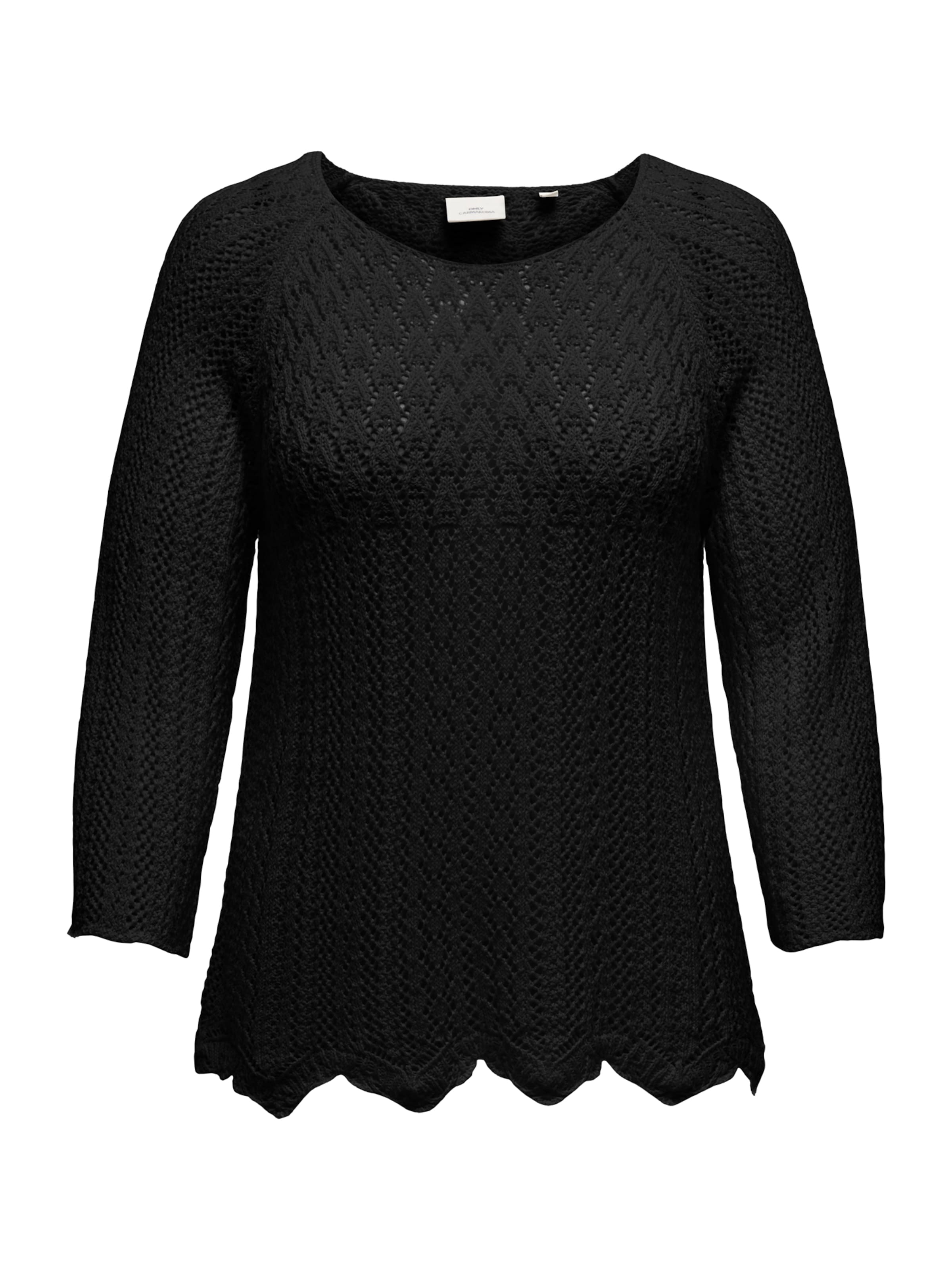 ONLY Carmakoma Sweater 'CARNOLA' in Black: front