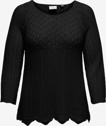 ONLY CarmakomaPulover 'CARNOLA' - crna boja: prednji dio