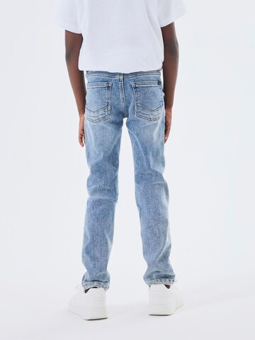 NAME IT Regular Jeans 'Theo' in Blau