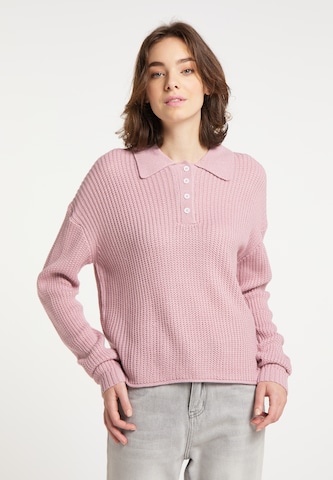 Pull-over MYMO en rose : devant