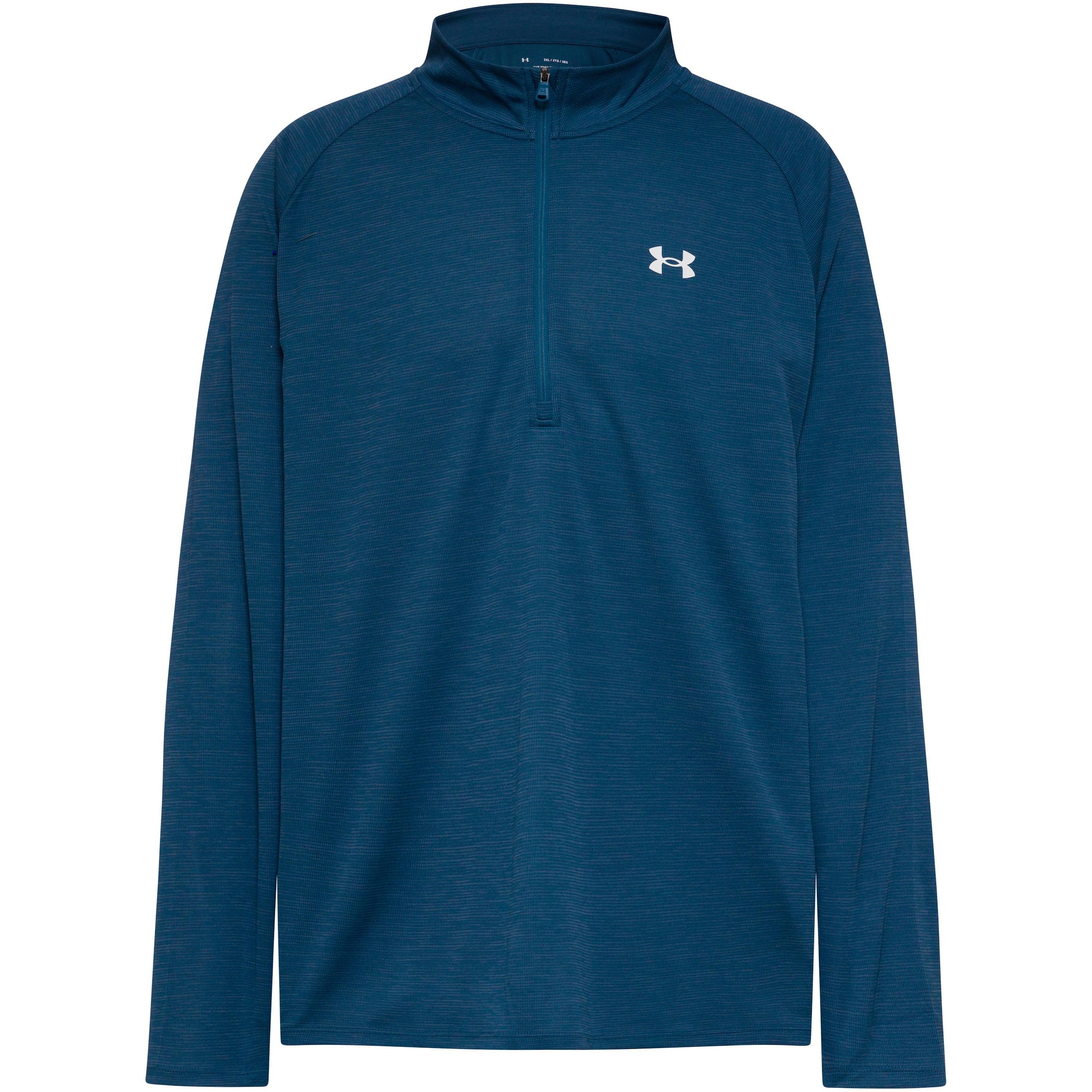UNDER ARMOUR Functioneel shirt 'Tech' in Blauw: voorkant