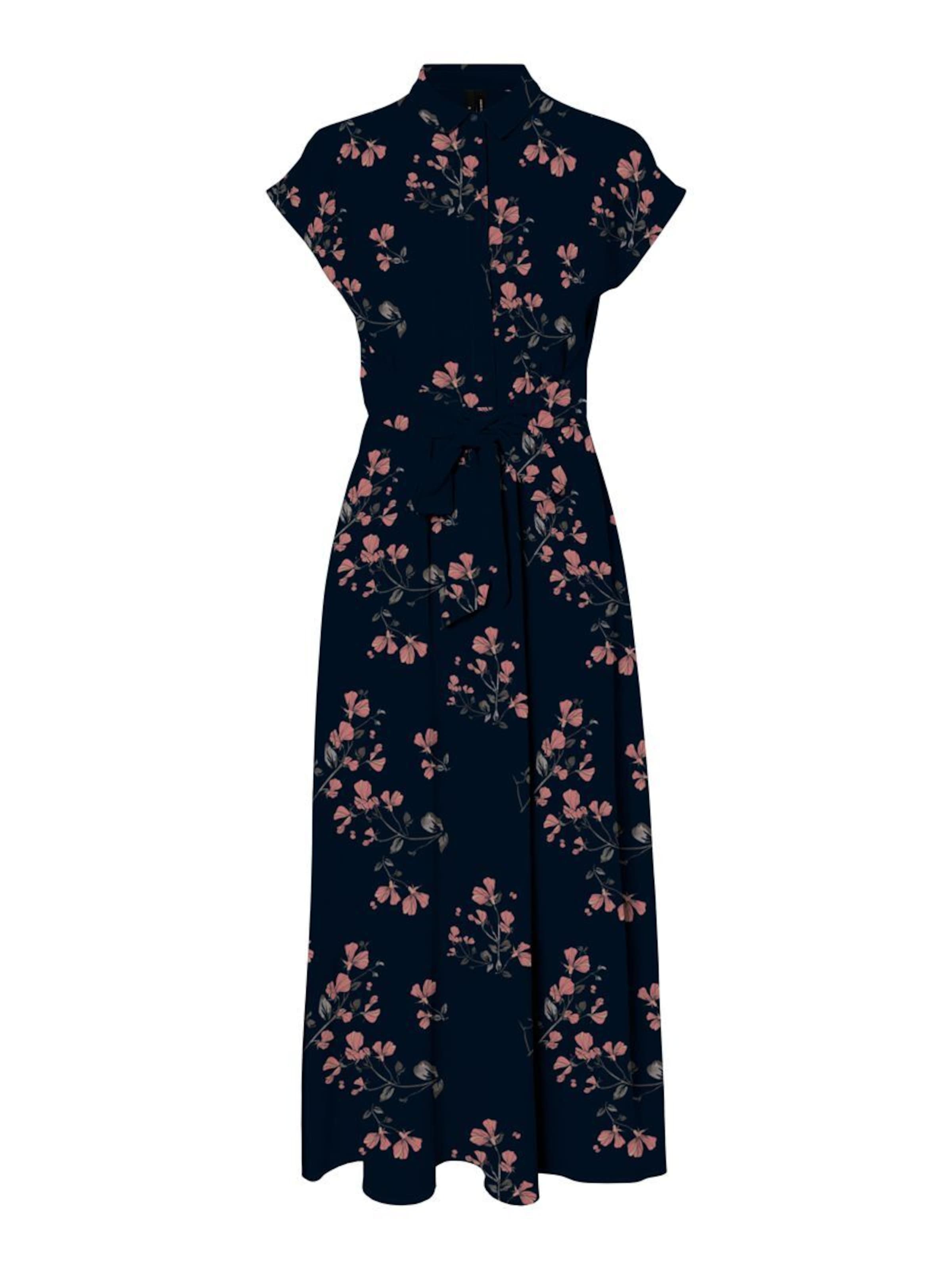 Rochie tip bluză de la VERO MODA pe albastru: față