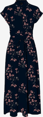 VERO MODA Платье-рубашка в Синий: спереди