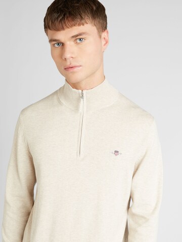 GANT Pullover 'CLASSIC' in Beige