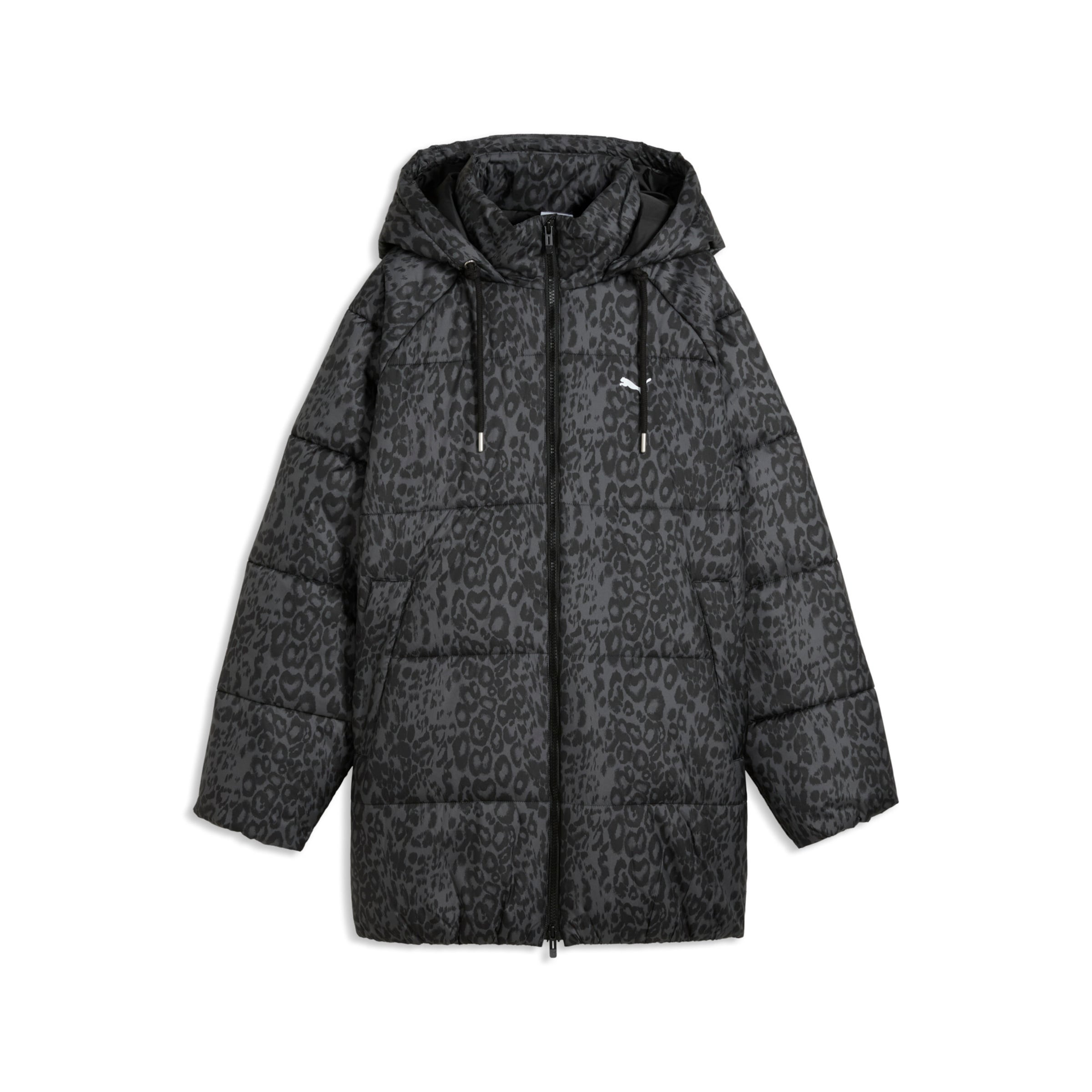 PUMA Winterjacke in Schwarz: Vorderseite