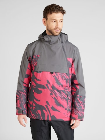 Spyder Куртка в спортивном стиле 'ALL OUT' в Ярко-розовый: спереди