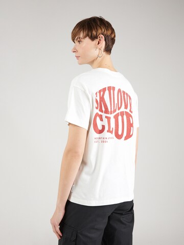 Maloja - Camisa funcionais 'Triglav' em branco