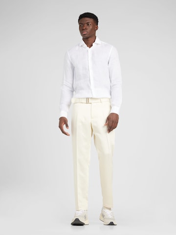 Regular Pantalon à plis 'AVEND' DRYKORN en beige