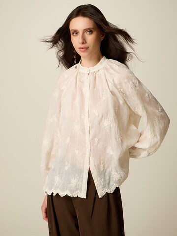 oltre Blouse in Beige
