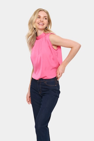 SAINT TROPEZ Top 'Aileen' – pink