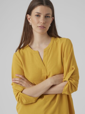 VERO MODA Blouse 'ELVA' in Geel