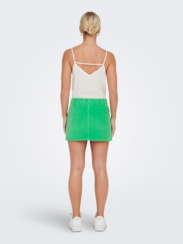 ONLY - Falda en verde