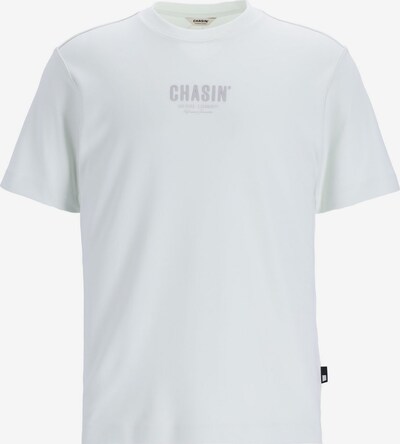 CHASIN' Shirt 'Mayor' in de kleur Grijs / Wit, Productweergave