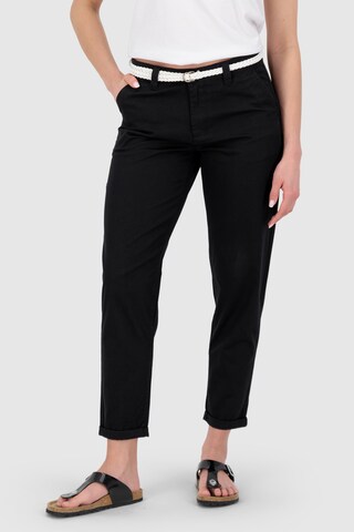 alife & kickin Regular Pants 'Hiroko' in Black: front