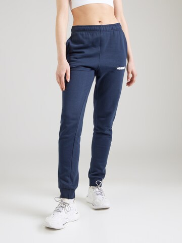 Hummel Tapered Sportsbukser 'Elemental' i blå: forside
