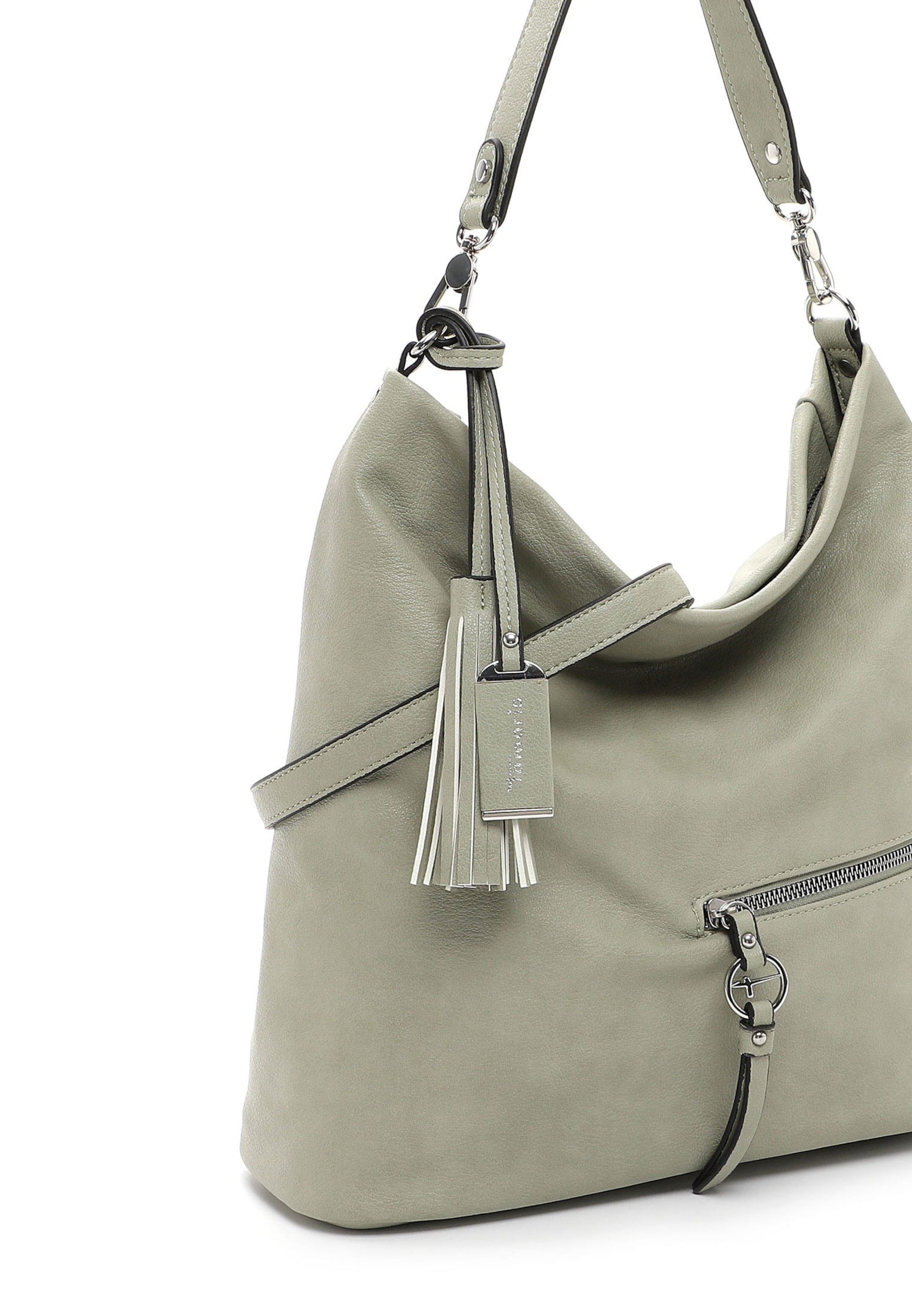 Tamaris Torba na ramię 'Nele' w kolorze zielony