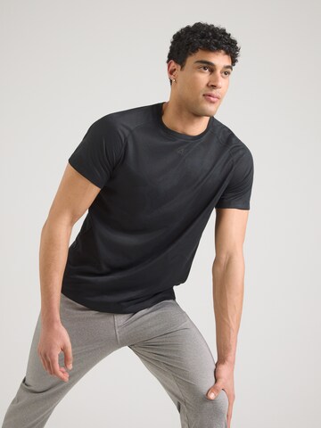 melns 4F Sporta krekls: no priekšpuses