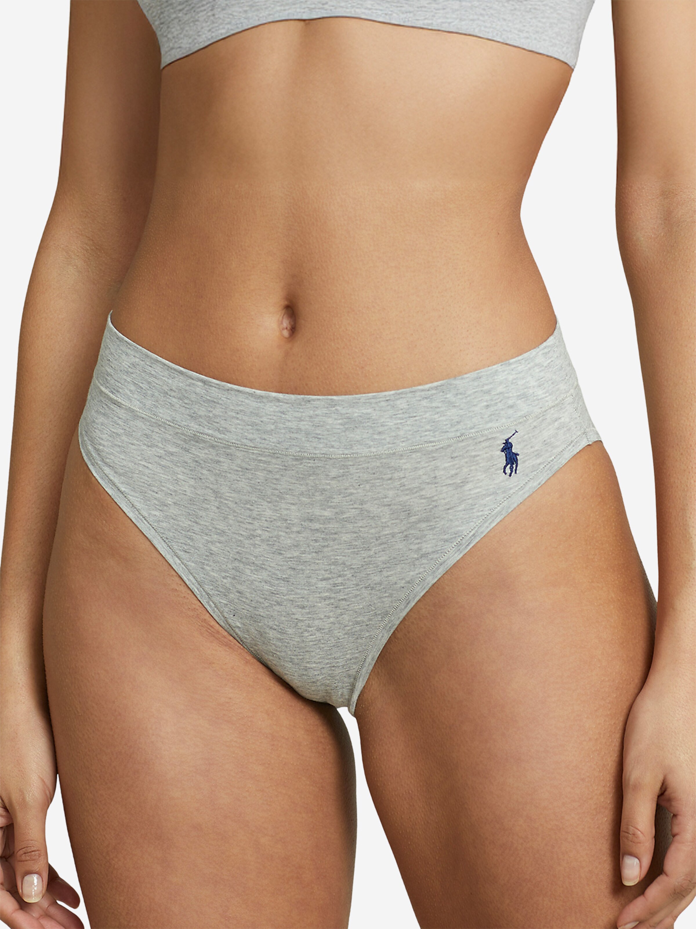 Polo Ralph Lauren Slip 'Club' in Grijs: voorkant