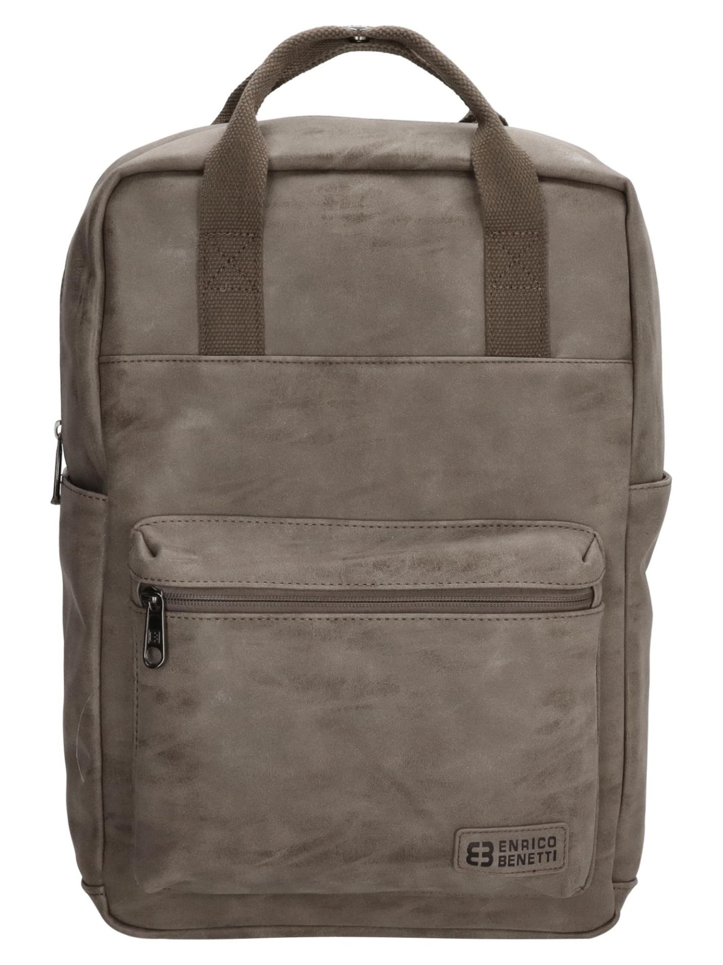 Enrico Benetti Rucksack‌‌‌‌‌‌ in Grau: Vorderseite