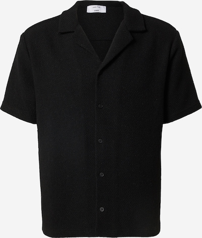 DAN FOX APPAREL Button Up Shirt 'Timo' in Black, Item view