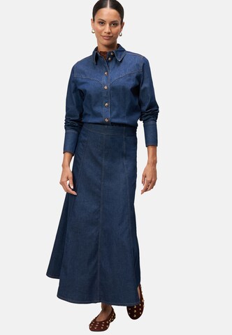 Camicia da donna di zero in blu