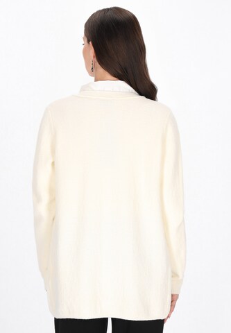 Cardigan usha BLACK LABEL en blanc