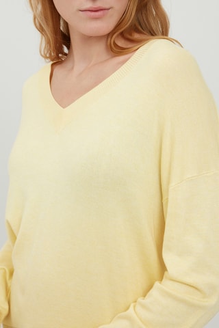 b.young Sweater 'PIMBA' in Yellow