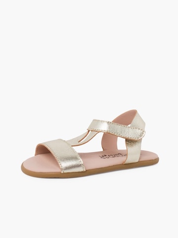 Sandales Pisamonas en or