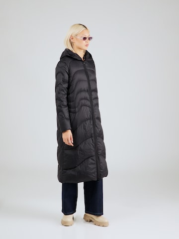 Manteau d’hiver Freequent en noir : devant