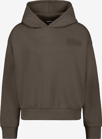 Sublevel Sweatshirt in Braun: Vorderseite