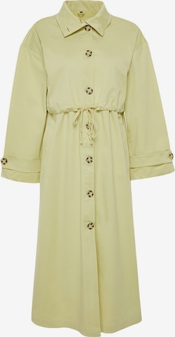 Trendyol Välikausitakki värissä vihreä: etupuoli