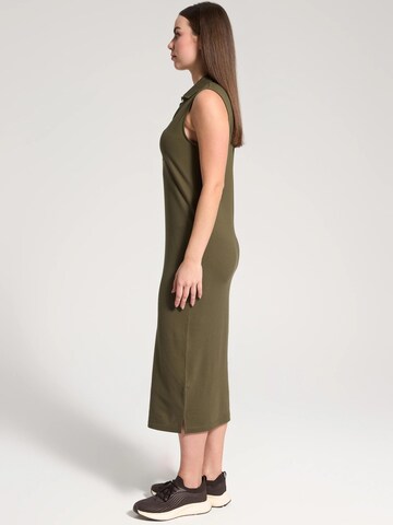 NOWIHT Jurk 'Genevieve' in Groen