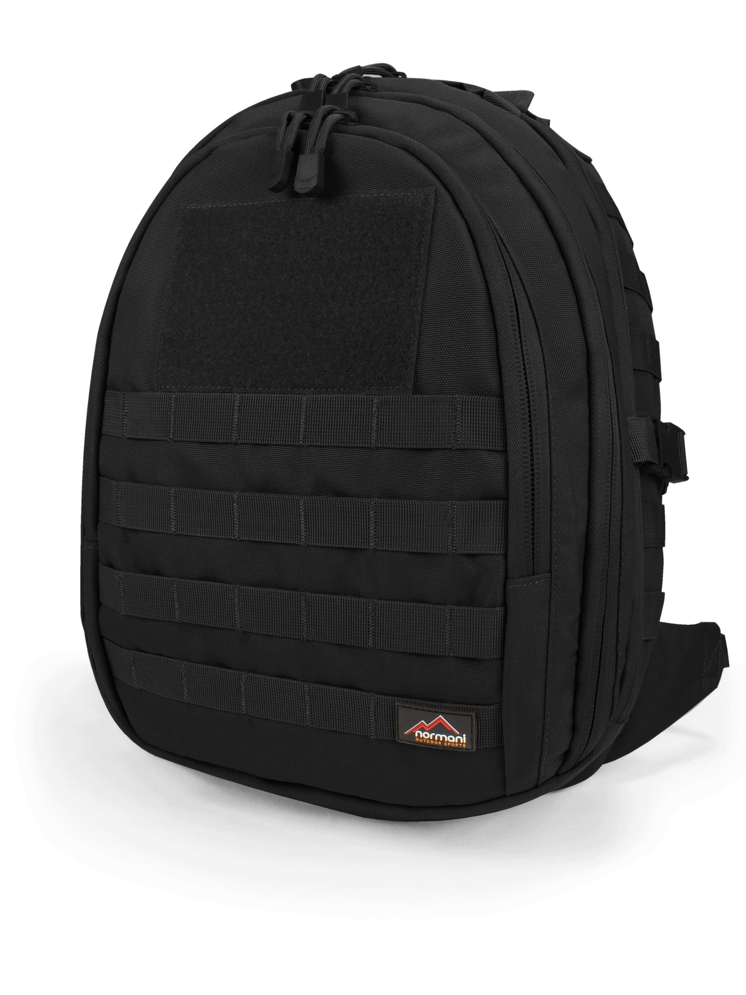 normani Rugzak 'Drake Egg' in Zwart: voorkant