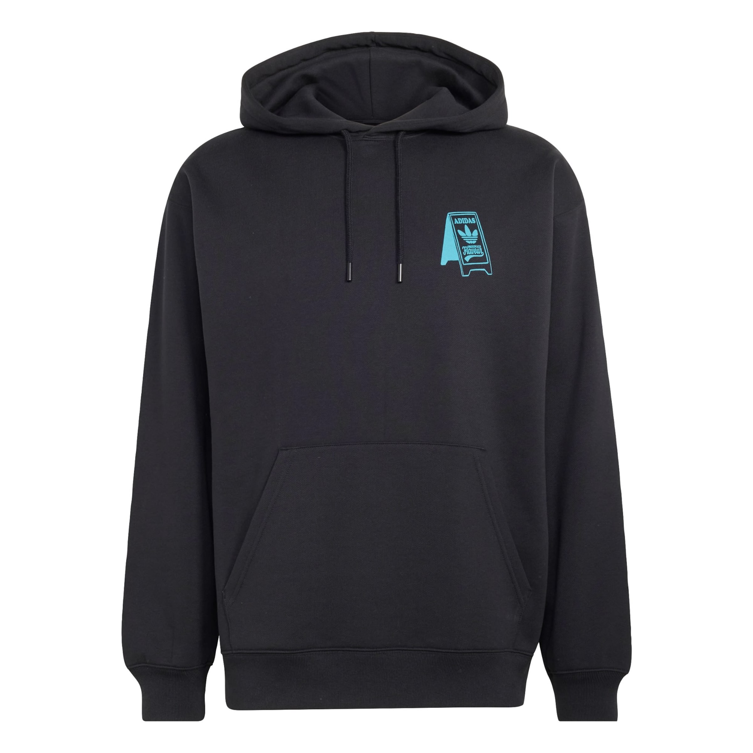 ADIDAS ORIGINALS - Sudadera 'Food Cart' en negro: frente