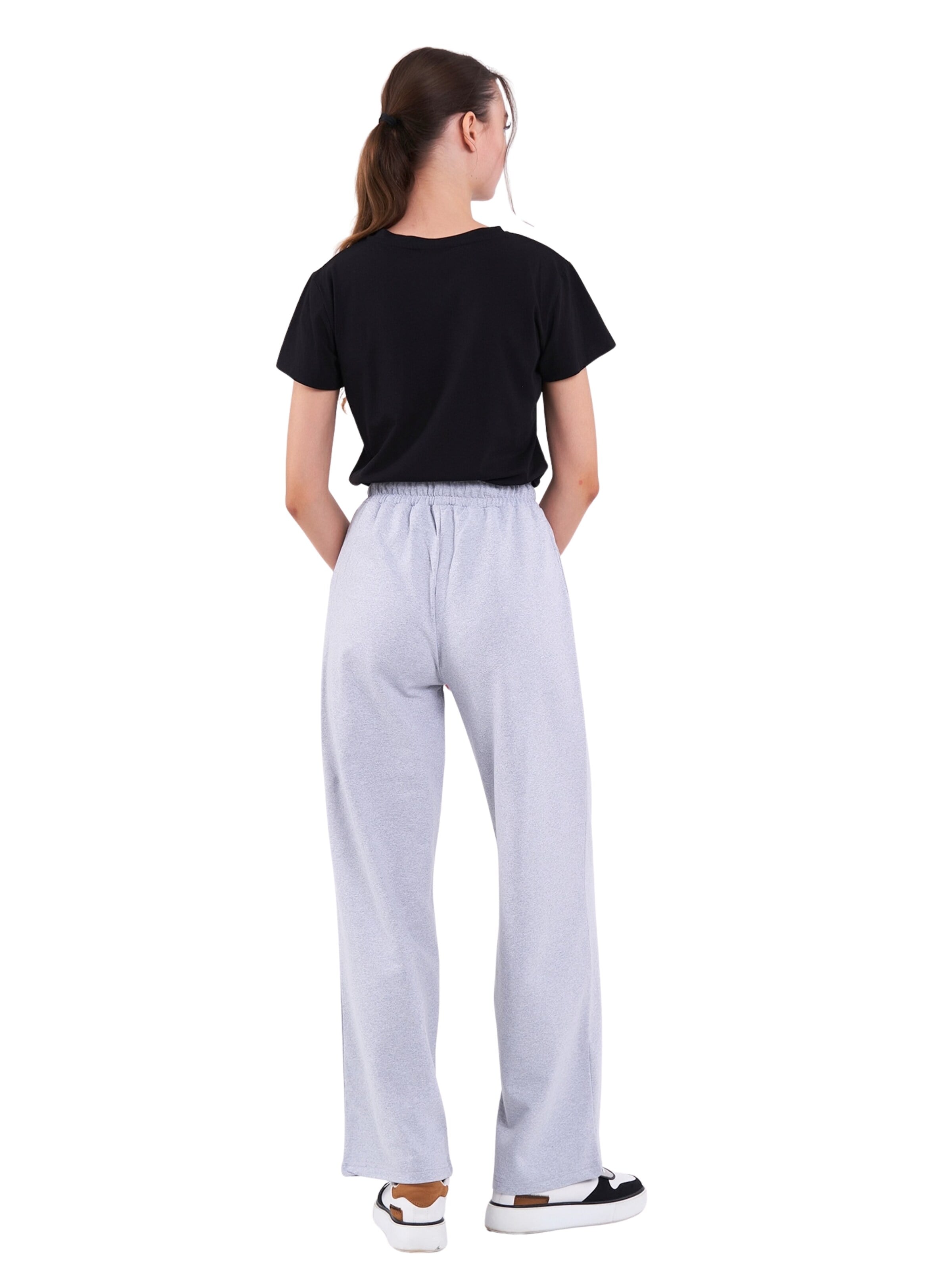 comeor Regular Workout Pants 'Jogginghose Damen' in Grey