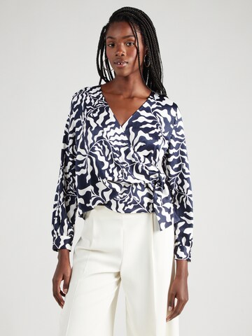 s.Oliver Blouse in Blauw: voorkant