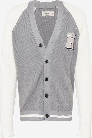 HOLLISTER Knit Cardigan in Cream / Kitt / Grey / Black, Item view