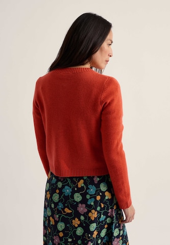 Cardigan ' Tern Tide ' Seasalt Cornwall en orange