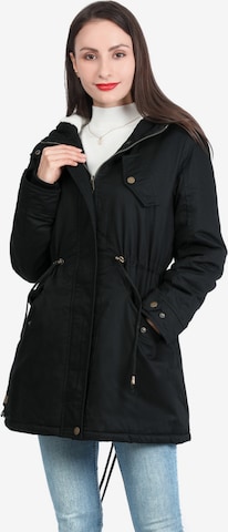 Youthup Winter Jacket in Black: front